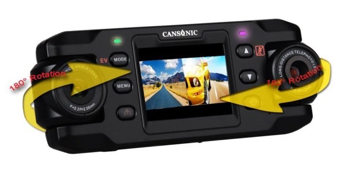 Cansonic UltraDuo Z1 Car Dash Cam