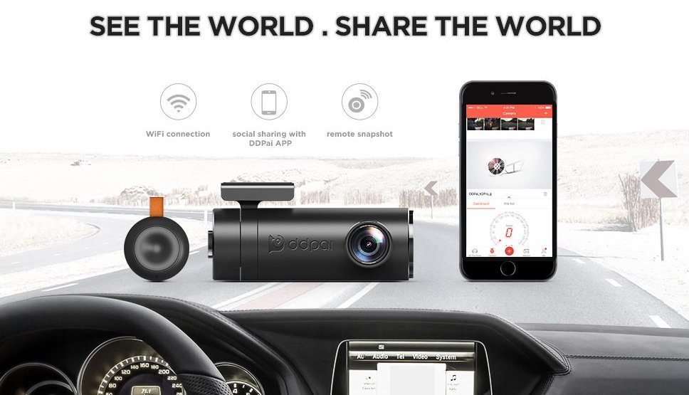 DDPai Mini2P Distortionless Review 