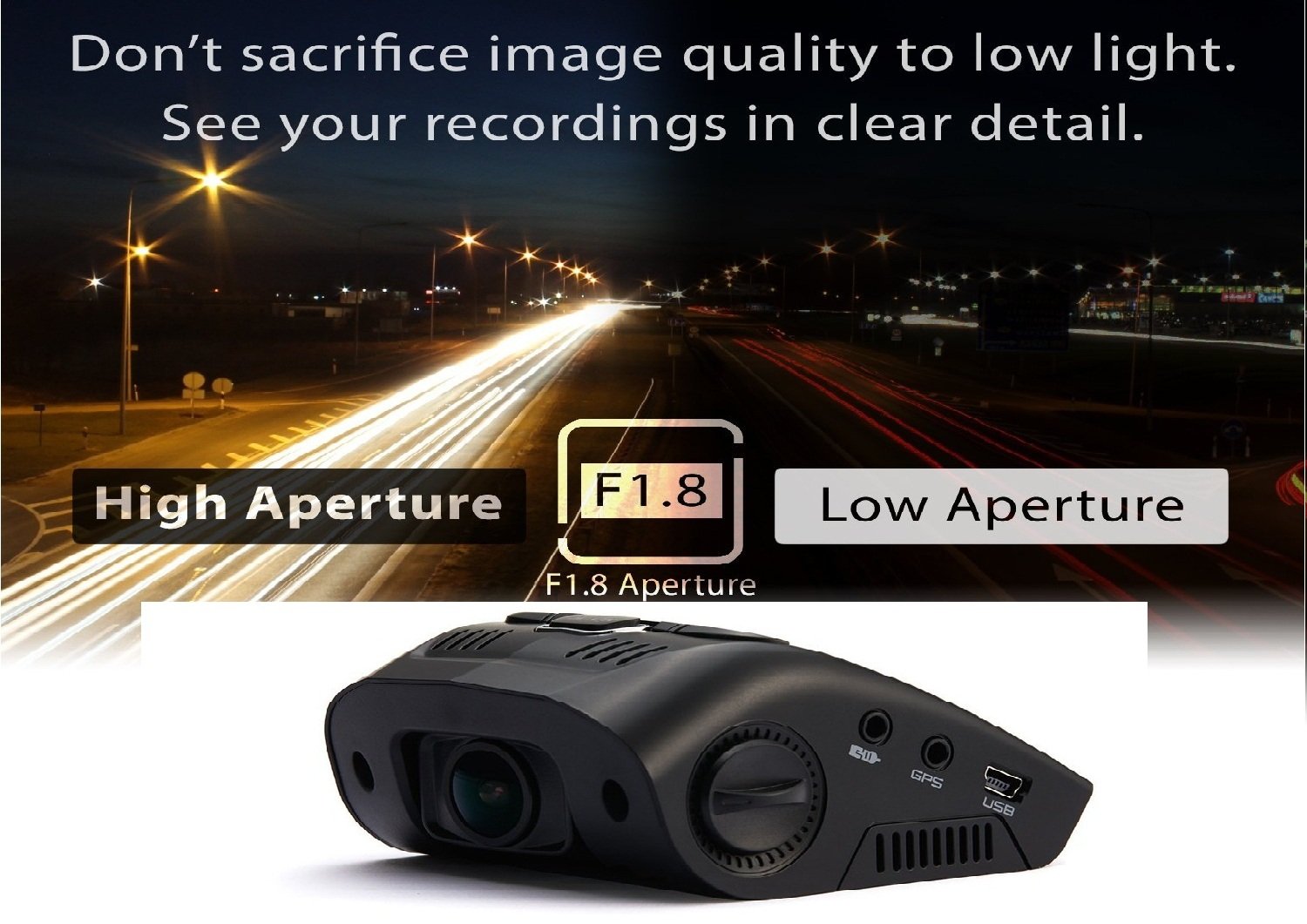 Rexing V1 3rd Generation Front Dash Cam  Rexing V1 3rd Generation Front Dash Cam
