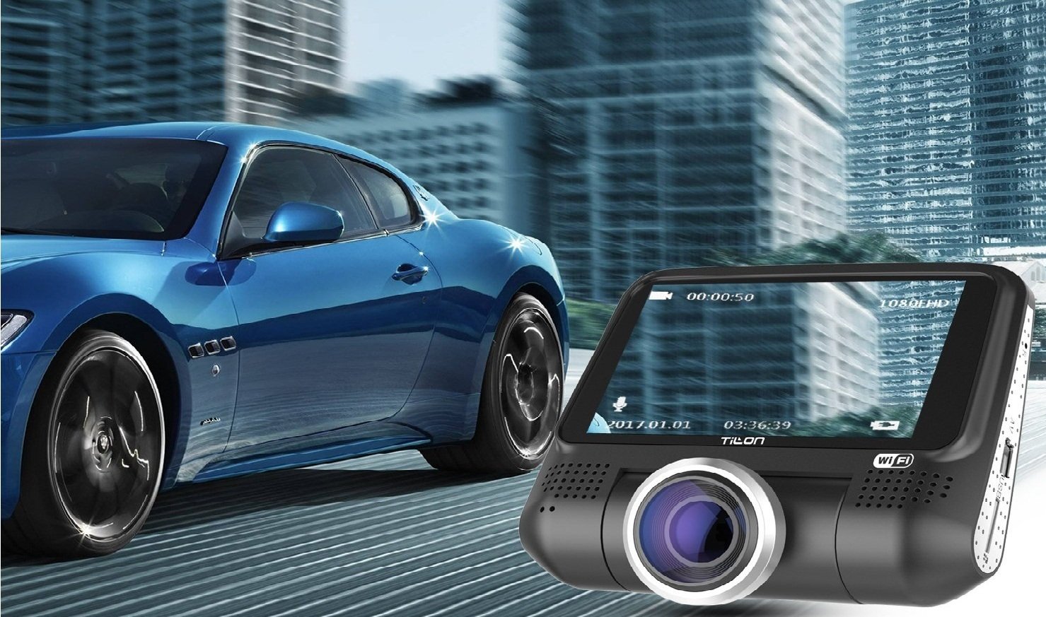 Tilon car Dash Cam Review 