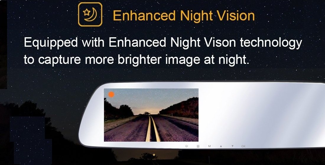 SmarTure M532 Rear View Mirror Dash Cam SmarTure M532 Rear View Mirror Dash Cam